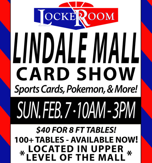 Sun. February 7th Card Show Table