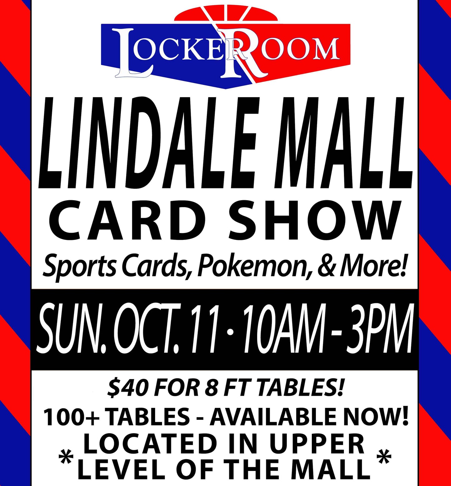 Sun. October 11th Card Show